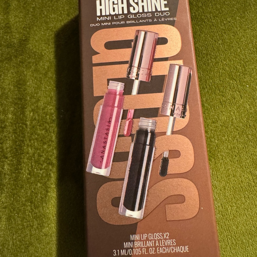 Anastasia Beverly Hills Mini Lip Gloss Set - Rich Brown Packaging